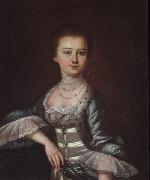 Jeremiah Theus Mrs John Dart France oil painting artist
